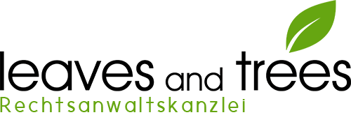 logo of leaves and trees